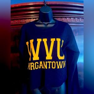 WVU crop sweatshirt